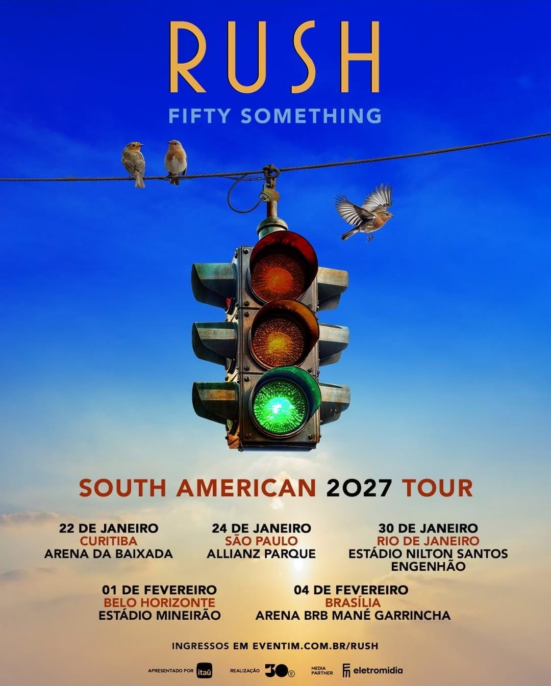 Rush R50 - South America Tour 2027